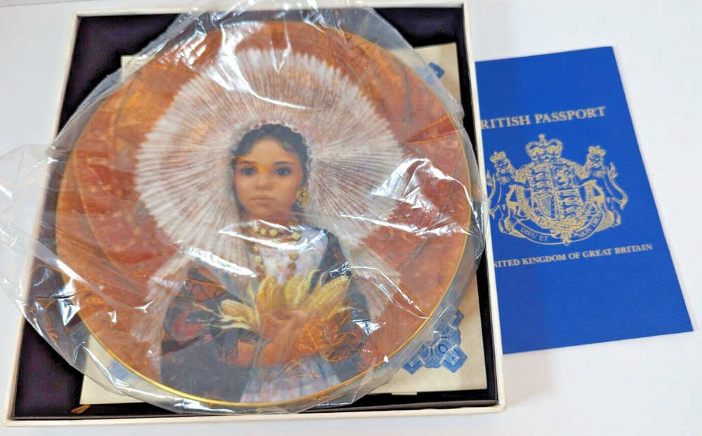 Vintage Doulton International Brenda Burke Children Plate “Magdalena” #3052